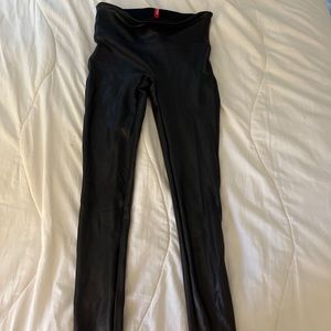 Spanx Leather Leggings